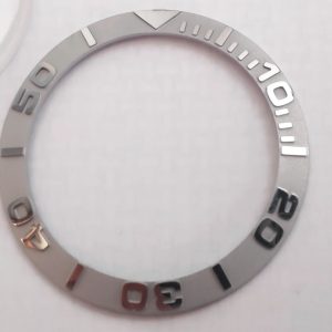 Sloped Bezel Ceramic Inserts - Silver