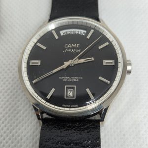 NOS Camy Jet King Automatic Watch in Box Ref 7703