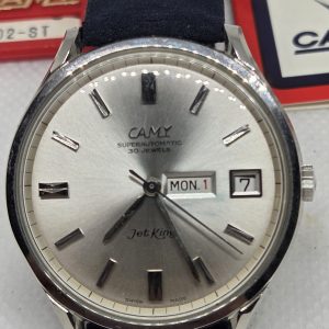 NOS Camy Jet King Automatic Watch in Box Ref 7702