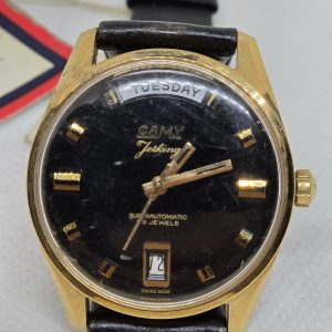 NOS Camy Jet King Automatic Watch in Box Ref 7704-P