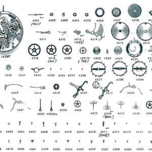 Lemania 15CHT 2220 parts